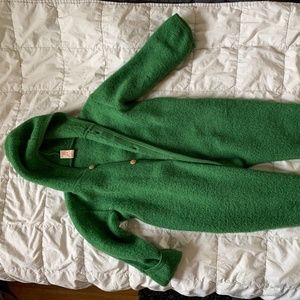 Engel 100% Organic Fleece Merino Wool Overall Romper Made in Germany